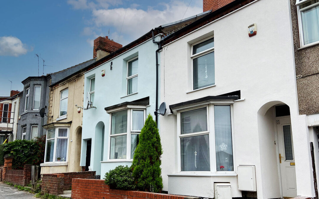 Insulation & Render, Lord and Bishop Street, Mansfield